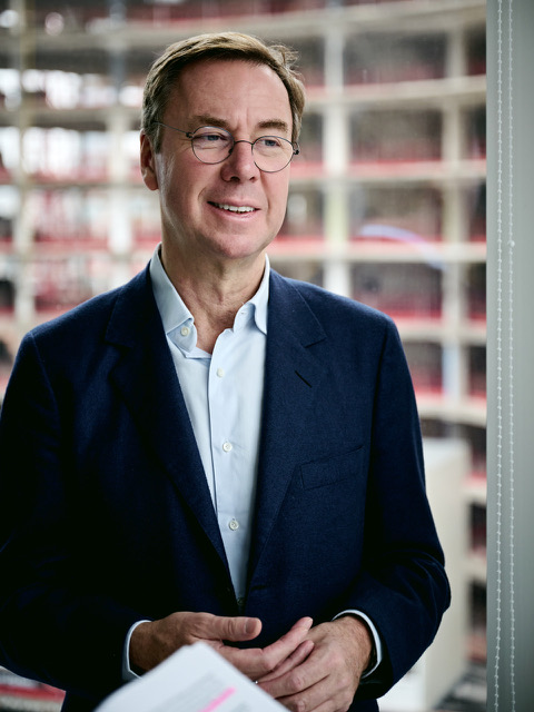 Marnix Galle, le président exécutif de l’entreprise belge de promotion immobilière Immobel