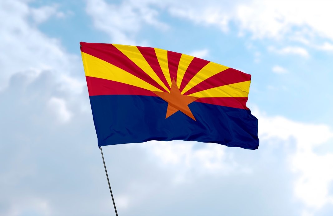 Le drapeau de l'état d'Arizona © Shutterstock