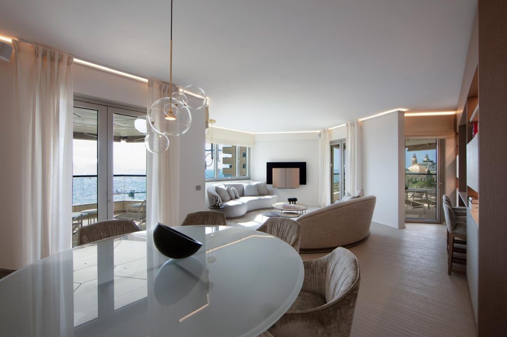 Appartement Prince de Galles, Monaco - Interior design: Emily Neugarten