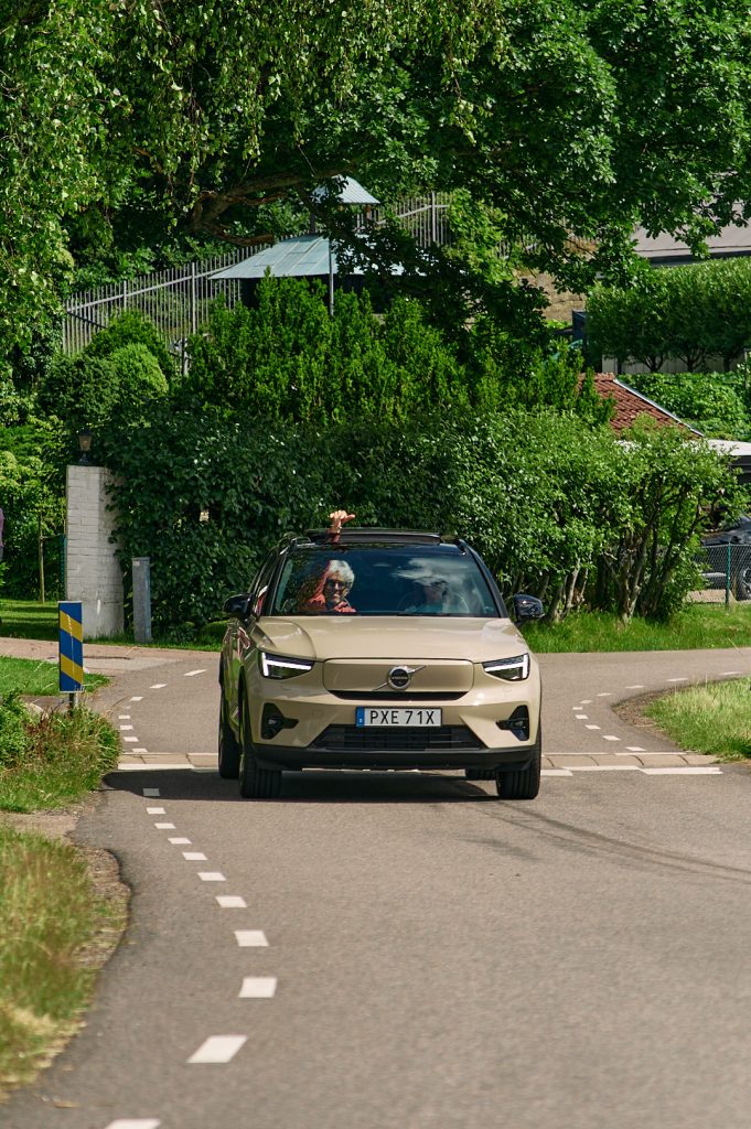 Succesvolle testrit op de uitgestippelde wegen rond Göteborg, het historische hoofdkwartier van Volvo.